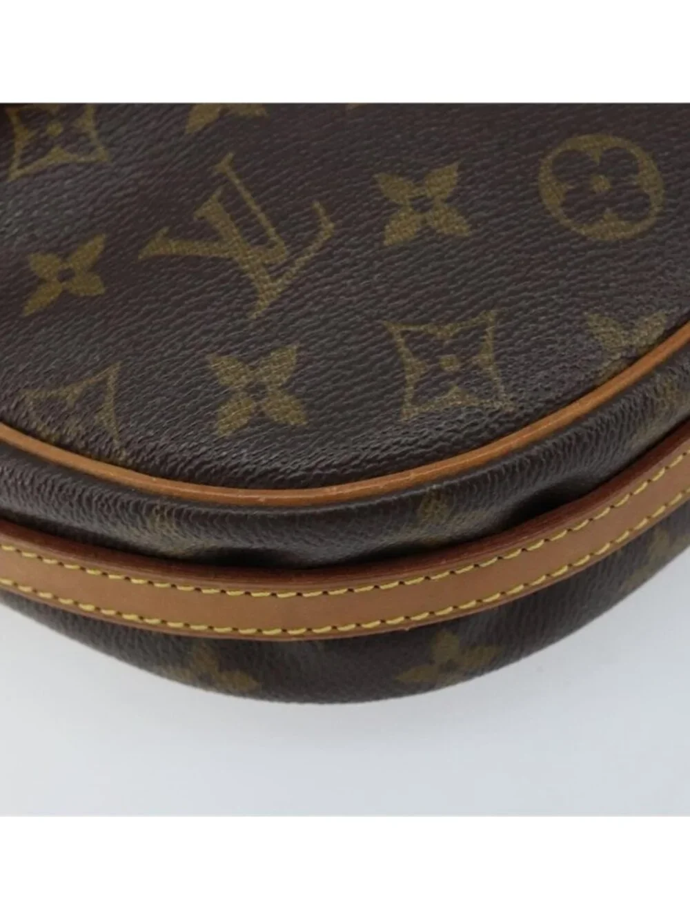 Authentic LOUIS VUITTON Monogram Jeune Fille MM Shoulder Bag M51226 LV